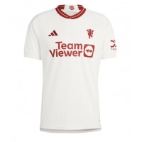 Camiseta Manchester United Rasmus Hojlund #9 Tercera Equipación 2024-25 manga corta